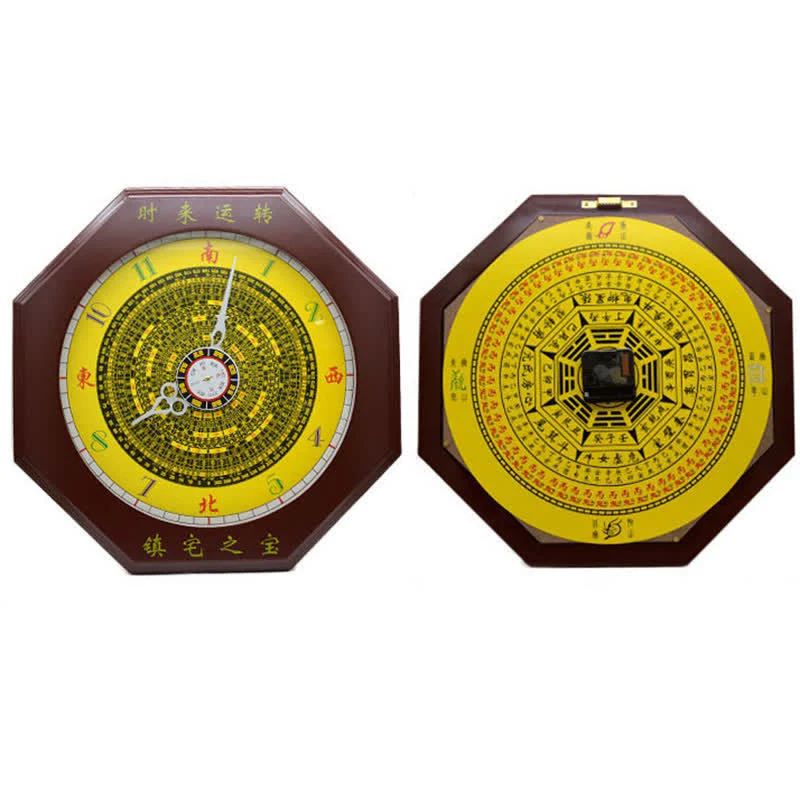 Orologio da parete con mappa energetica Feng Shui Bagua Map Balance - Image 8