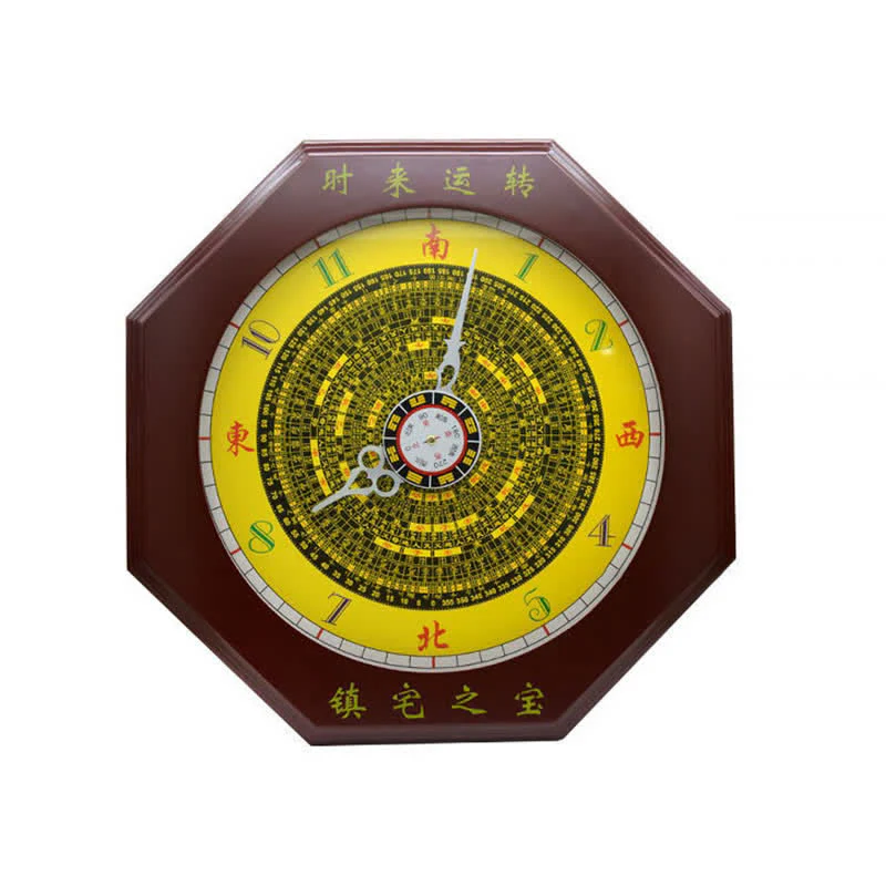 Orologio da parete con mappa energetica Feng Shui Bagua Map Balance - Image 9