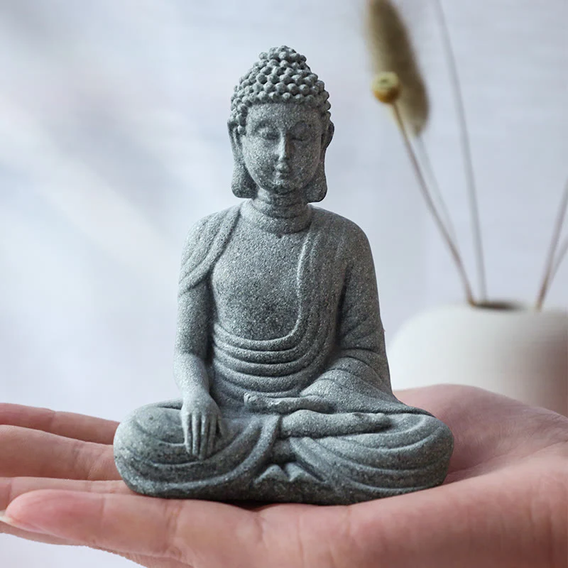 Pacchetto regalo di guarigione di meditazione tibetana di Buddha Stone - Image 6