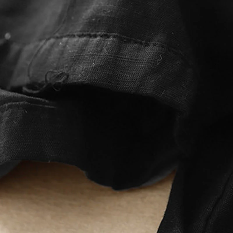 Pantaloni Capri Harem da donna in cotone con elastico in vita, modello Buddha Stones , con tasche - Image 18