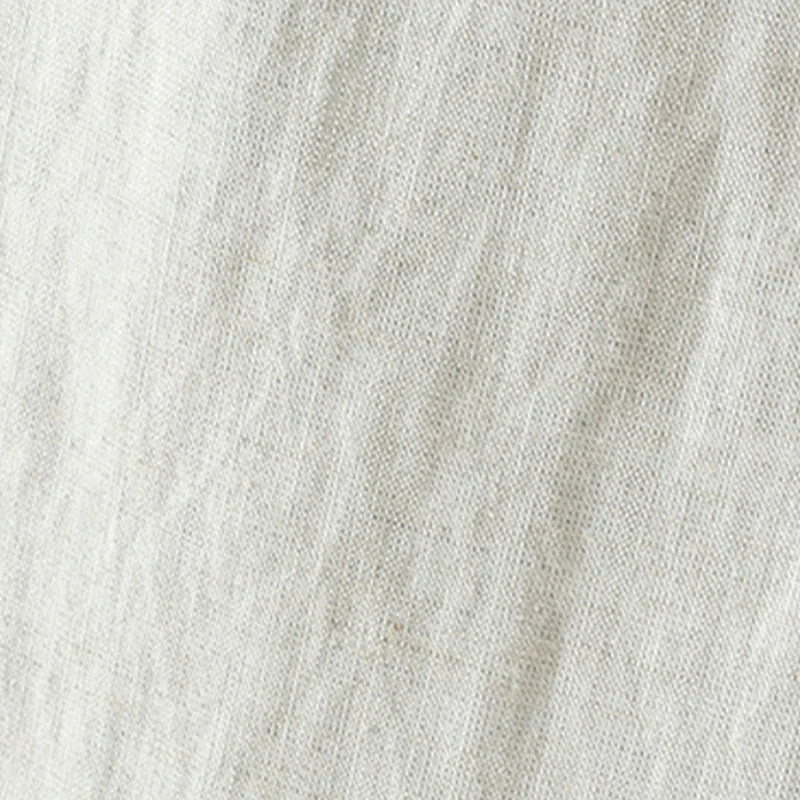 Pantaloni da donna in cotone e lino con coulisse a contrasto, modello Buddha Stones, con tasche e gamba larga - Image 16