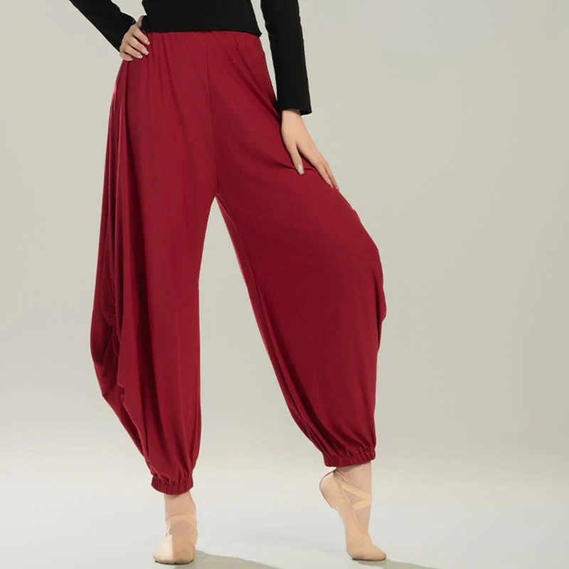 Pantaloni da yoga traspiranti in modal tinta unita Buddha Stones - Image 13