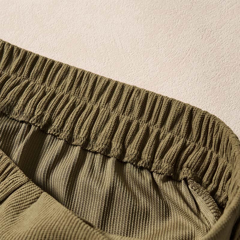 Pantaloni harem a vita alta in velluto a coste da donna Buddha Stones Commute Fall con tasche - Image 6