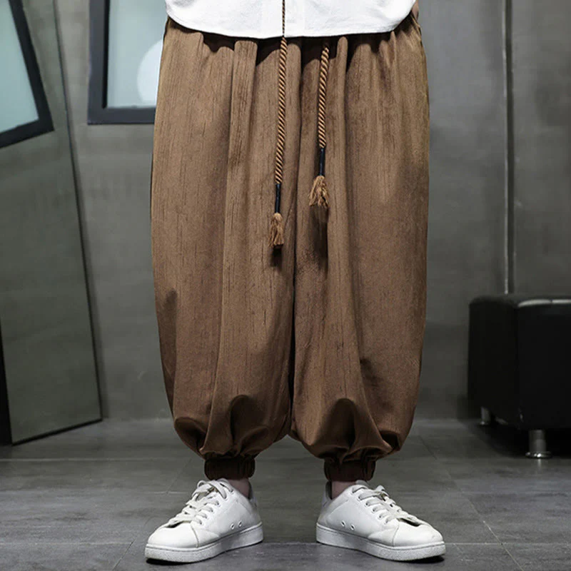 Pantaloni harem da uomo con tasche e coulisse, casual e colorati, adatti a tutti i giorni, con Buddha Stones - Image 12