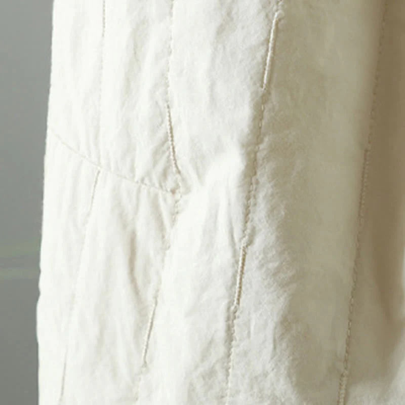 Pantaloni harem invernali da donna in cotone alla caviglia con tasche, Buddha Stones - Image 16