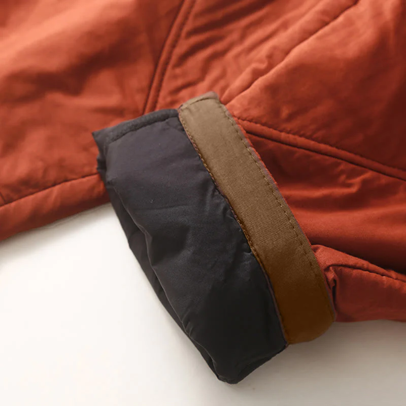 Pantaloni harem spessi con elastico in vita e tasche, modello invernale semplice da donna Buddha Stones - Image 13