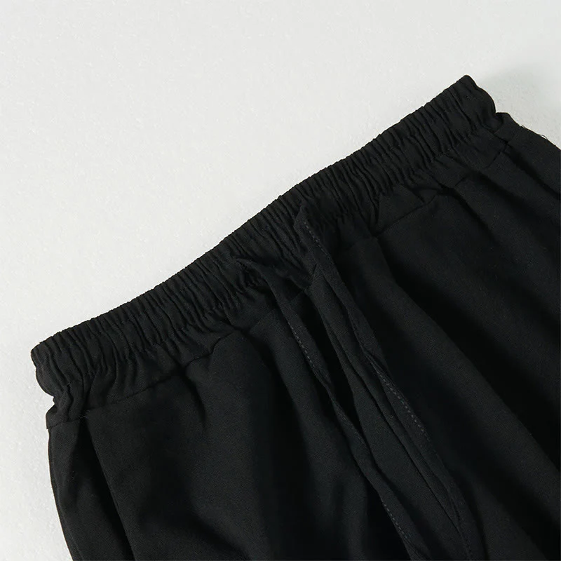 Pantaloni larghi da donna con tasche e righe bohémien semplici Buddha Stones - Image 12