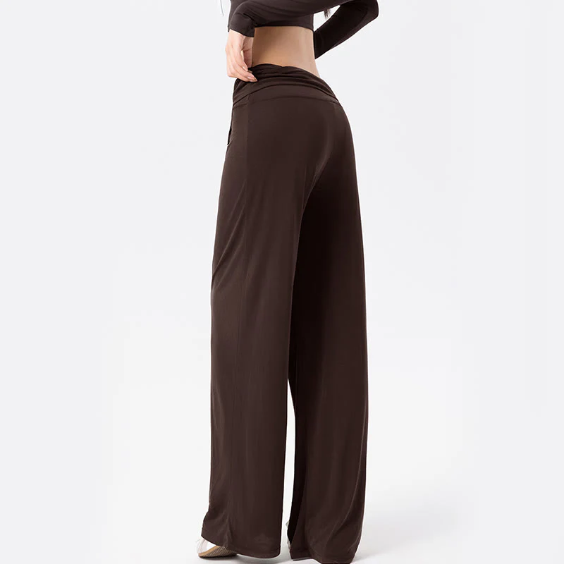 Pantaloni sportivi da donna a gamba larga, traspiranti, con lacci, casual, Buddha Stones - Image 13