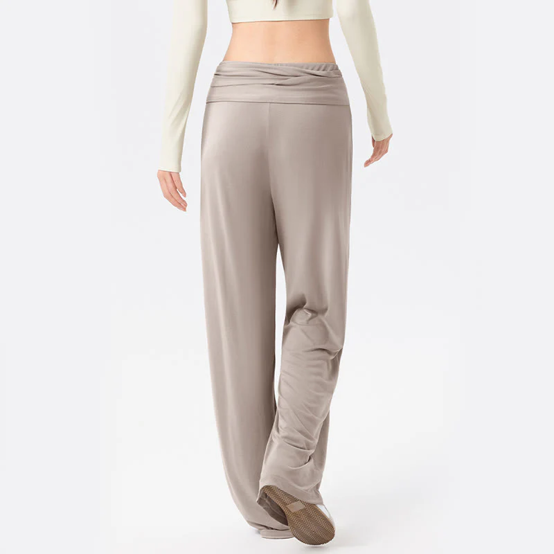 Pantaloni sportivi da donna a gamba larga, traspiranti, con lacci, casual, Buddha Stones - Image 16