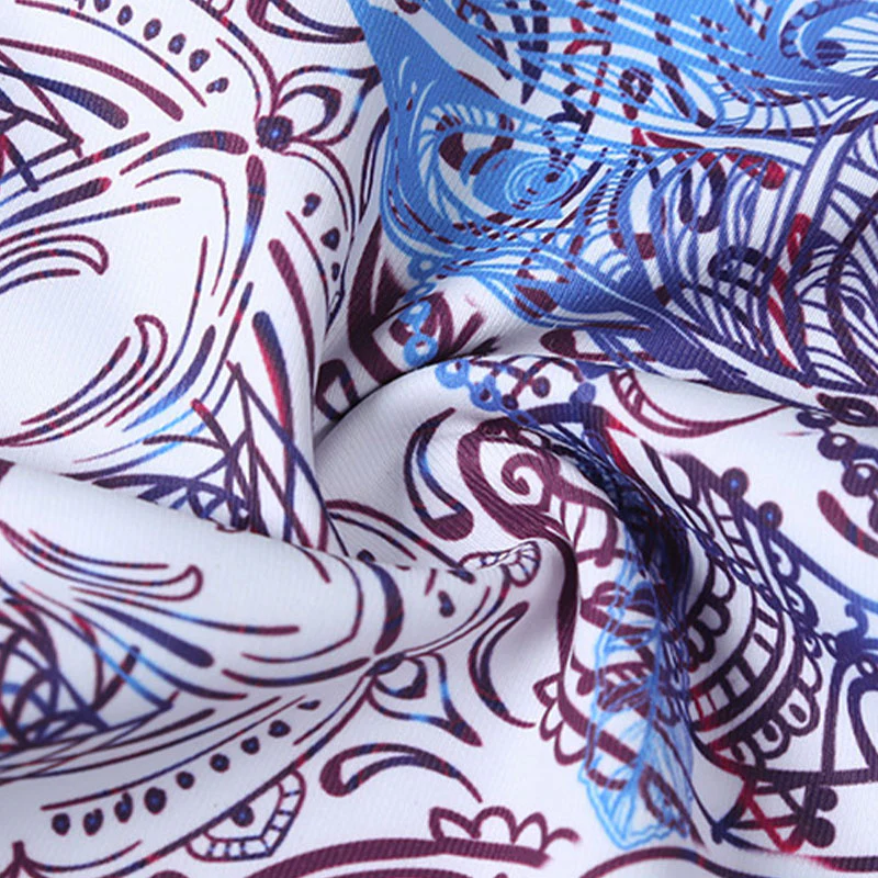 Pantaloni sportivi da yoga con stampa Buddha Stones Flowers Leaves Birds Fitness Leggings da yoga da donna - Image 10