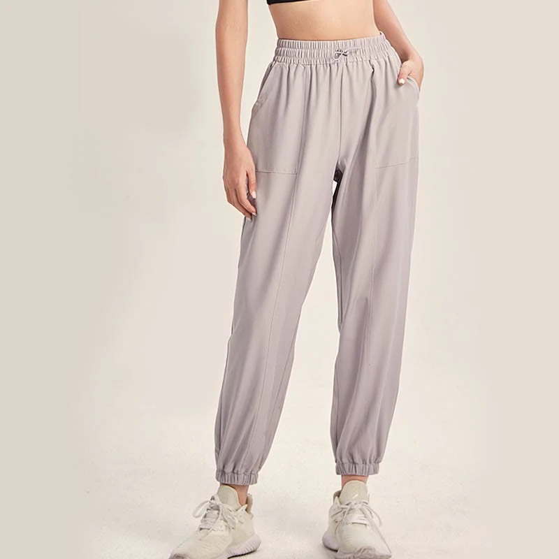 Pantaloni sportivi da yoga fitness Buddha Stones con tasche - Image 18