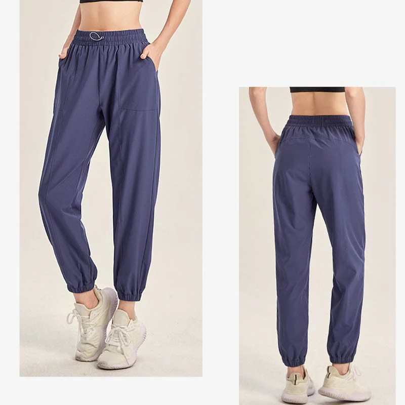 Pantaloni sportivi da yoga fitness Buddha Stones con tasche - Image 7