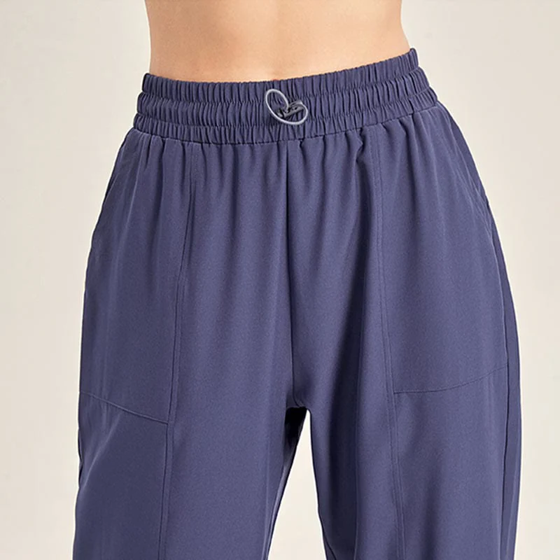 Pantaloni sportivi da yoga fitness Buddha Stones con tasche - Image 8