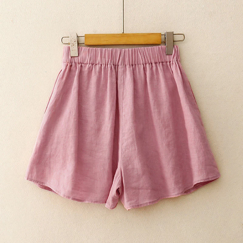 Completo estivo da donna con motivo Buddha Stones, composto da 2 pezzi: maglietta a maniche lunghe, pantaloncini e abbigliamento da meditazione, con tasche. - Image 10