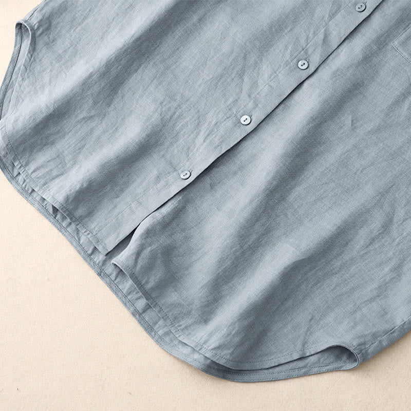 Completo estivo da donna con motivo Buddha Stones, composto da 2 pezzi: maglietta a maniche lunghe, pantaloncini e abbigliamento da meditazione, con tasche. - Image 24