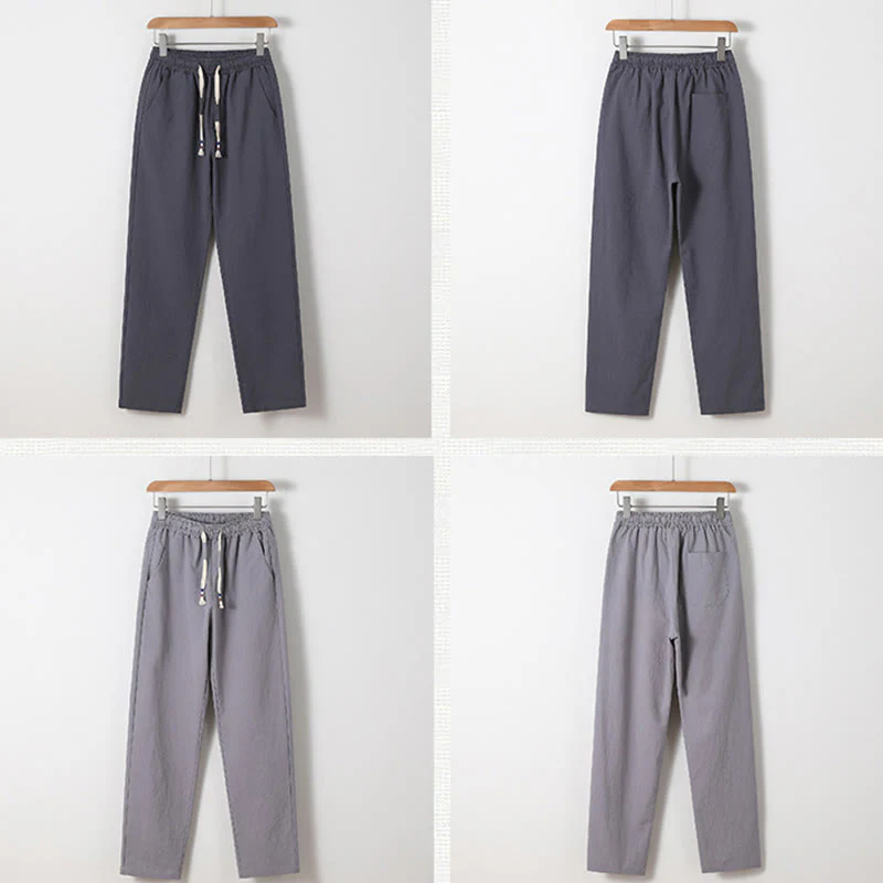 Set di 2 pezzi Buddha Stones, caratteri cinesi, gru, camicia in cotone, pantaloni con tasche, panno da meditazione per uomo - Image 31