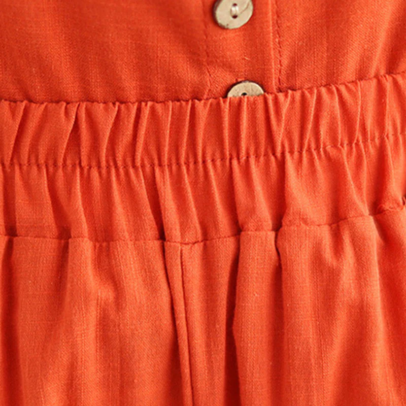 Set di abbigliamento da meditazione casual da donna con camicia e pantaloni larghi e colletto rialzato Buddha Stones 2 pezzi - Image 19
