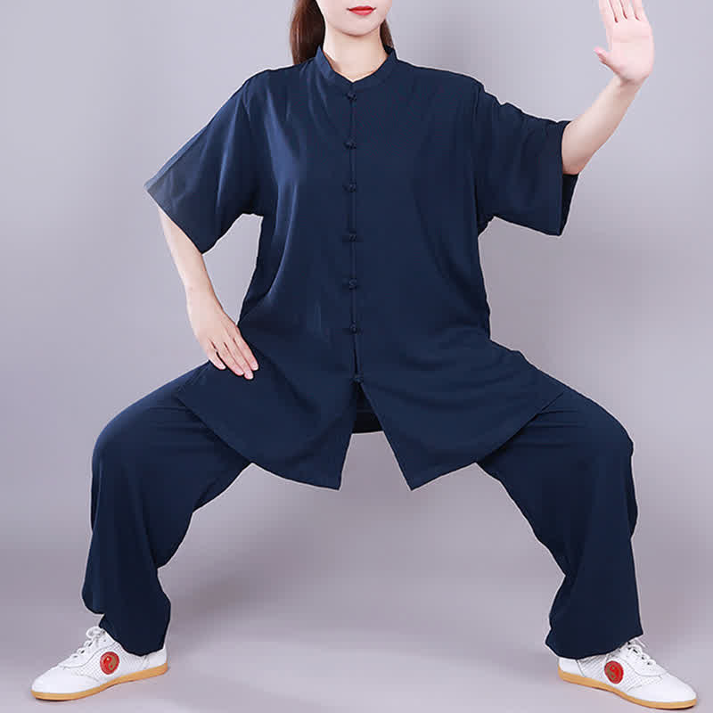Set di abbigliamento unisex in cotone e lino , Buddha Stones, Tai Chi, Qigong, meditazione, preghiera, pratica spirituale Zen - Image 21