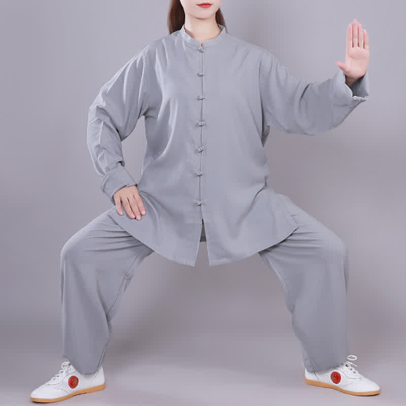 Set di abbigliamento unisex in cotone e lino , Buddha Stones, Tai Chi, Qigong, meditazione, preghiera, pratica spirituale Zen - Image 26