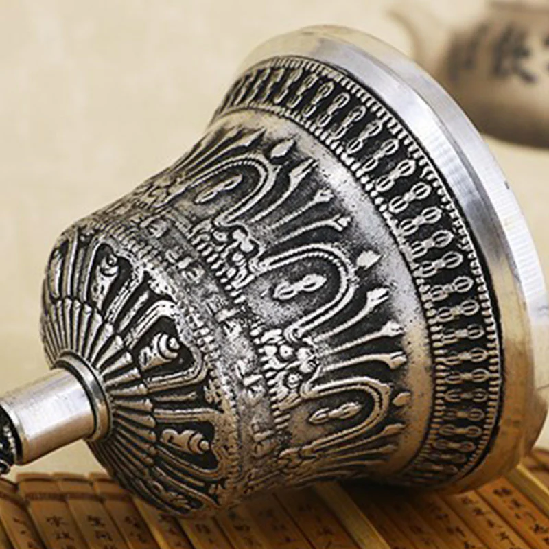 Set di campane per meditazione tibetane Buddha Stones e decorazioni in rame Vajra Dorje - Image 9