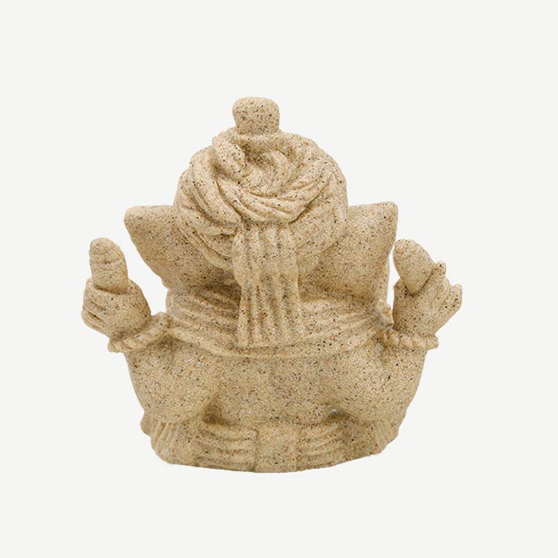 Statua dell'elefante Ganesh Ganpati Benedizione Protezione Decorazione della casa - Image 5