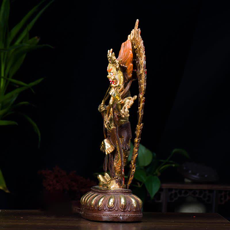 Statua di Buddha Kurukulla in rame, decorazione per la casa, serenità - Image 4