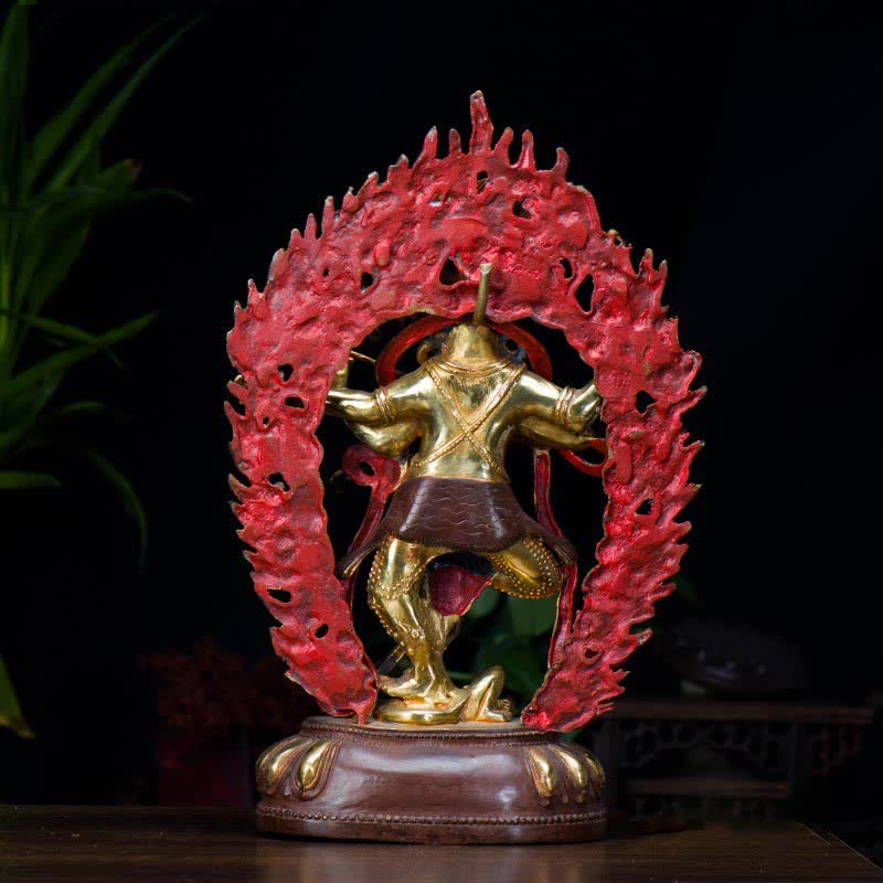Statua di Buddha Kurukulla in rame, decorazione per la casa, serenità - Image 5