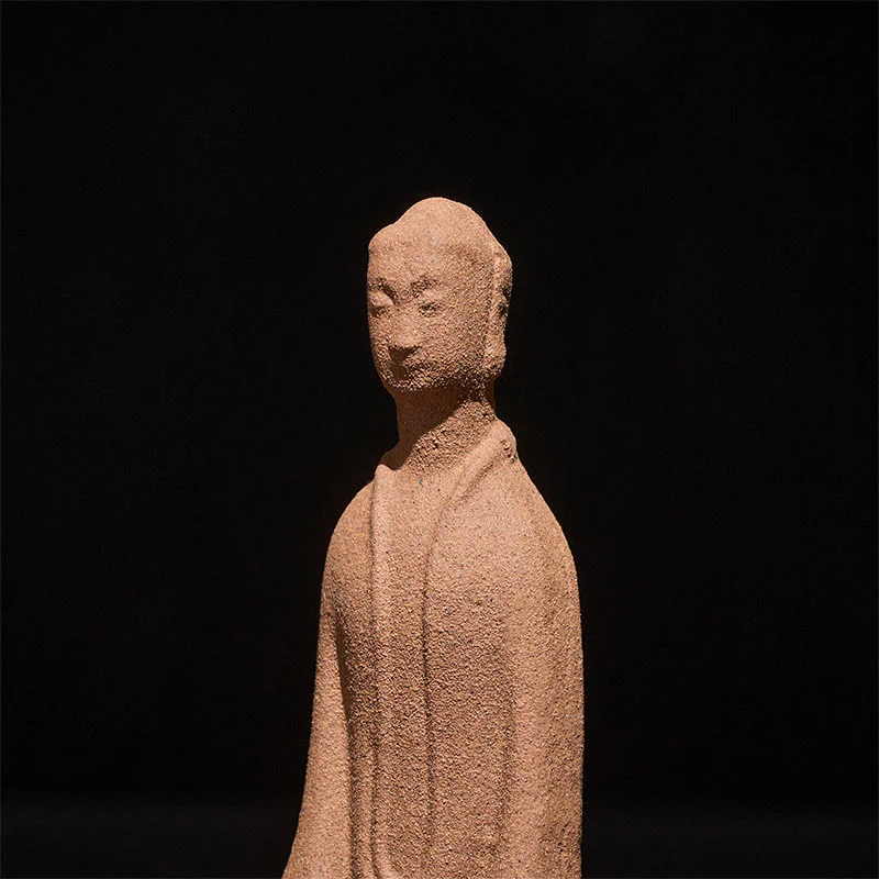 Statua in ceramica Buddha Stones seduto in preghiera, decorazione per la casa Zen, 5*3*8,5 cm - Image 7