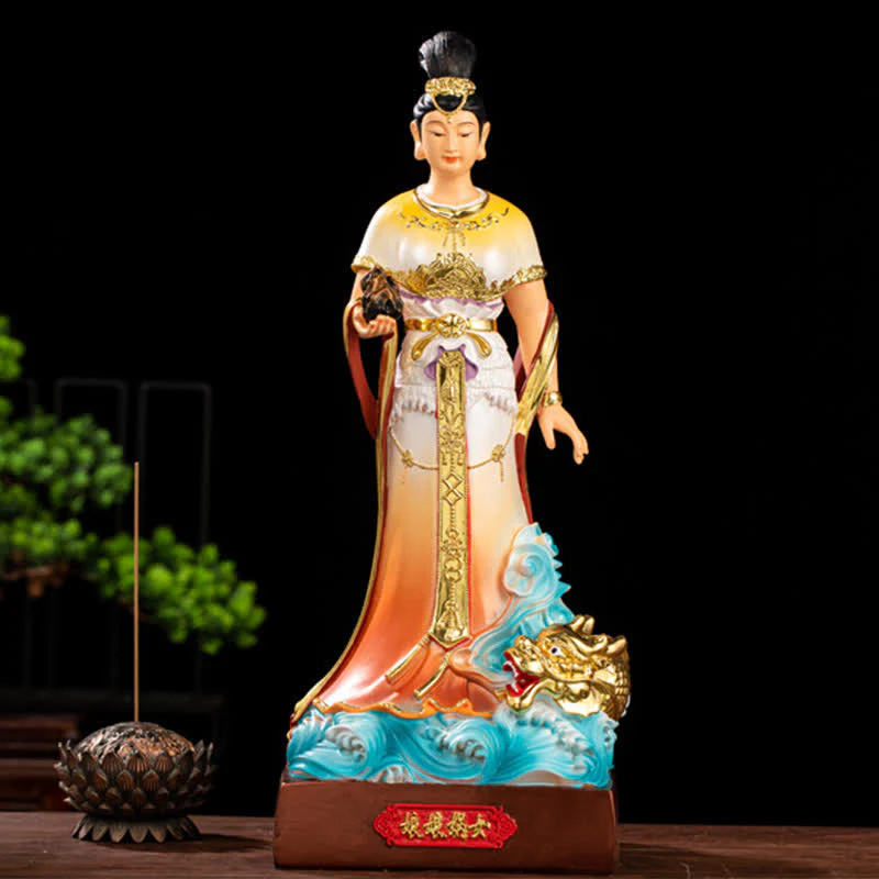 Statua in resina protettiva Bodhisattva Nuwa Decorazione per la casa - Image 7