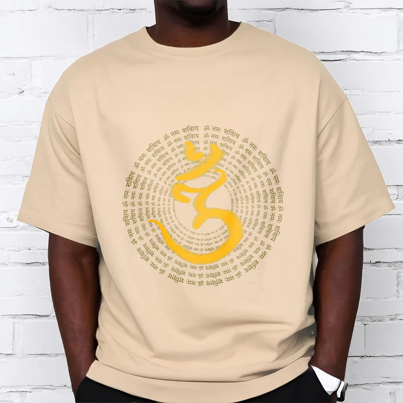 T-shirt Buddha Stones 108 OM NAMAH SHIVAYA Mantra sanscrito - Image 11