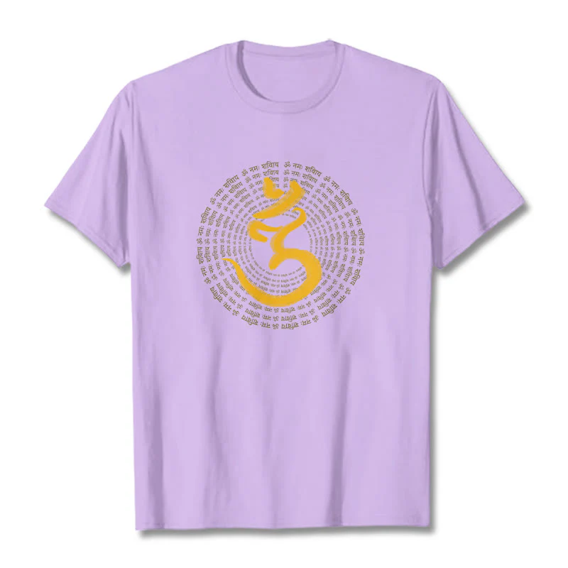 T-shirt Buddha Stones 108 OM NAMAH SHIVAYA Mantra sanscrito - Image 14