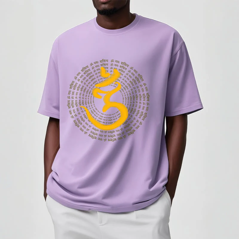 T-shirt Buddha Stones 108 OM NAMAH SHIVAYA Mantra sanscrito - Image 15