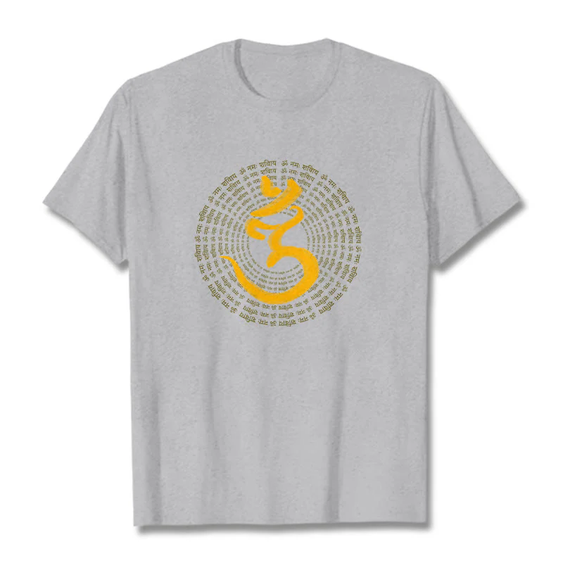 T-shirt Buddha Stones 108 OM NAMAH SHIVAYA Mantra sanscrito - Image 19