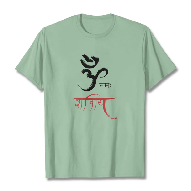 T-shirt Buddha Stones OM NAMAH SHIVAYA Mantra sanscrito - Image 17