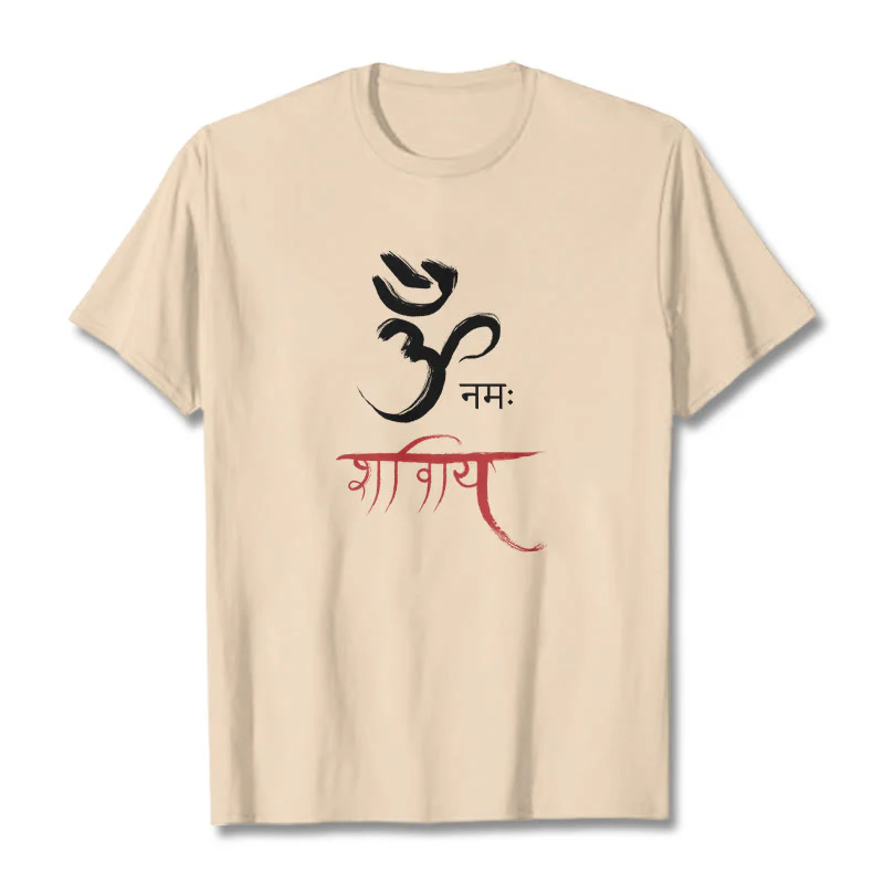 T-shirt Buddha Stones OM NAMAH SHIVAYA Mantra sanscrito - Image 9