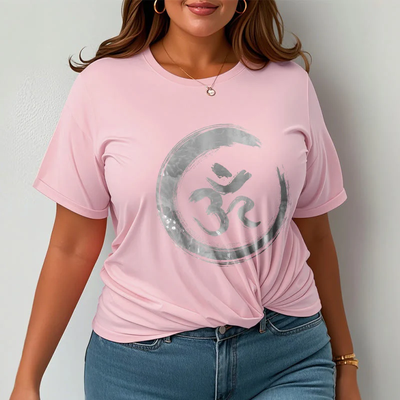 T-shirt con maglietta in sanscrito Buddha Stones OM Mantra - Image 13