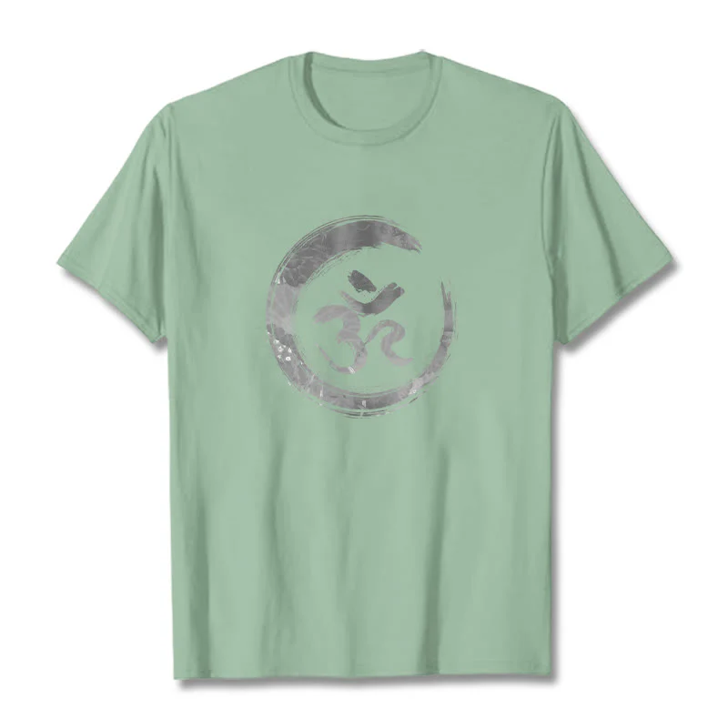 T-shirt con maglietta in sanscrito Buddha Stones OM Mantra - Image 14