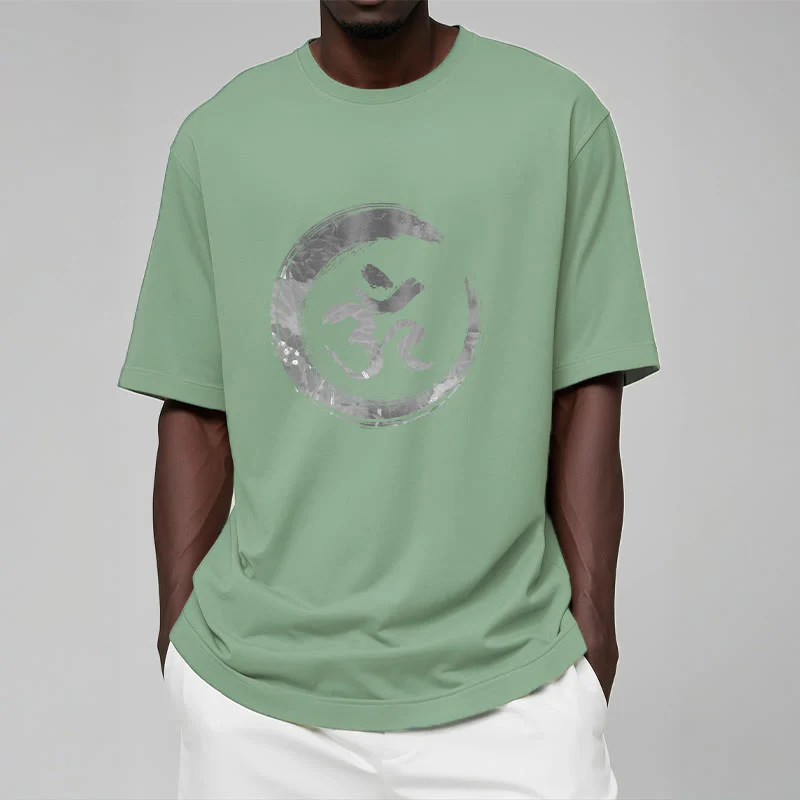 T-shirt con maglietta in sanscrito Buddha Stones OM Mantra - Image 15