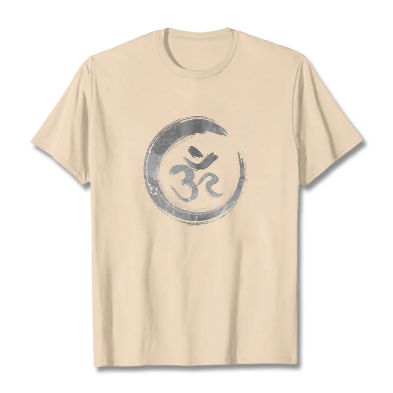 T-shirt con maglietta in sanscrito Buddha Stones OM Mantra - Image 8