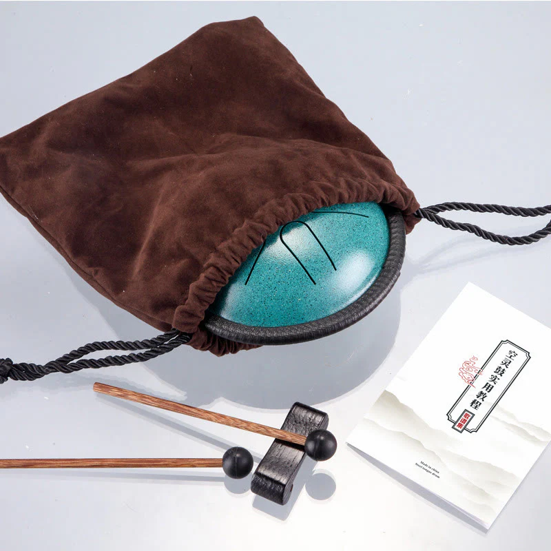 Tamburo in acciaio Buddha Stones, suono curativo, meditazione, yoga, kit di batteria, 6 note, 5,5 pollici - Image 15