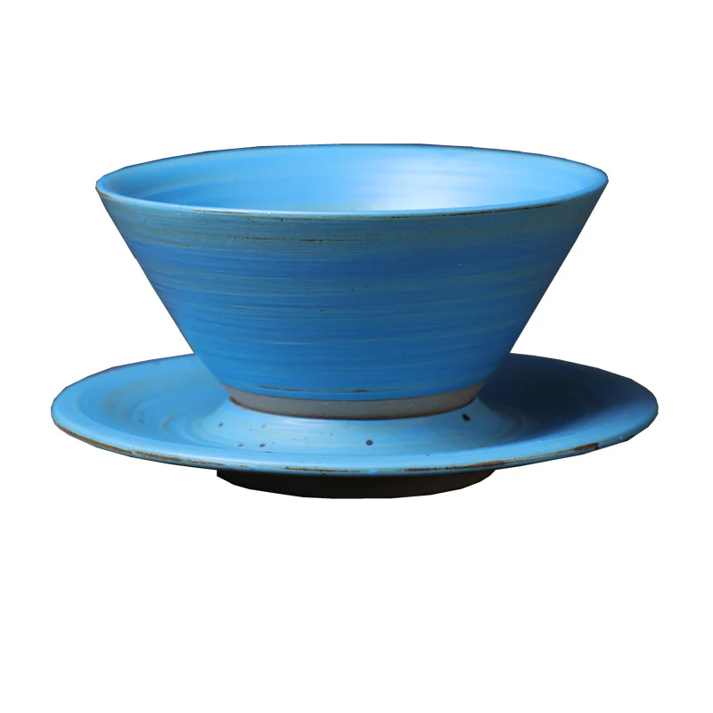 Tazza da caffè in ceramica con design del pianeta Buddha Stones , tazza da caffè in ceramica grezza con piattino - Image 12