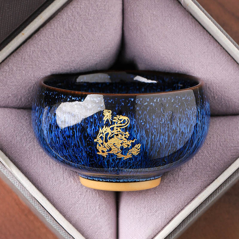 Tazza da tè in ceramica con Buddha Stones, zodiaco cinese, anno del cavallo, tazza da tè Kung Fu, 135 ml - Image 6